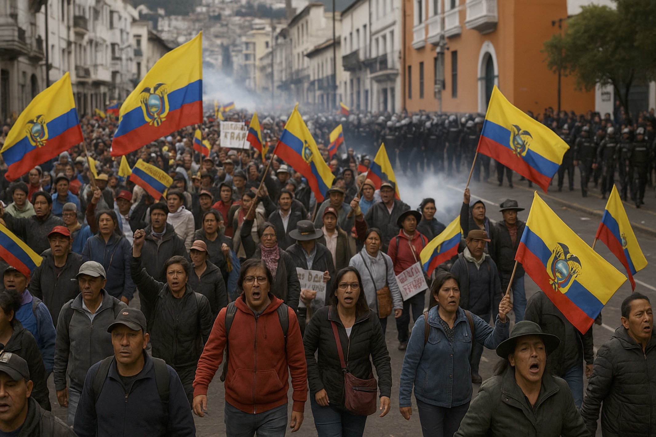 Ecuador Unrest Escalates
