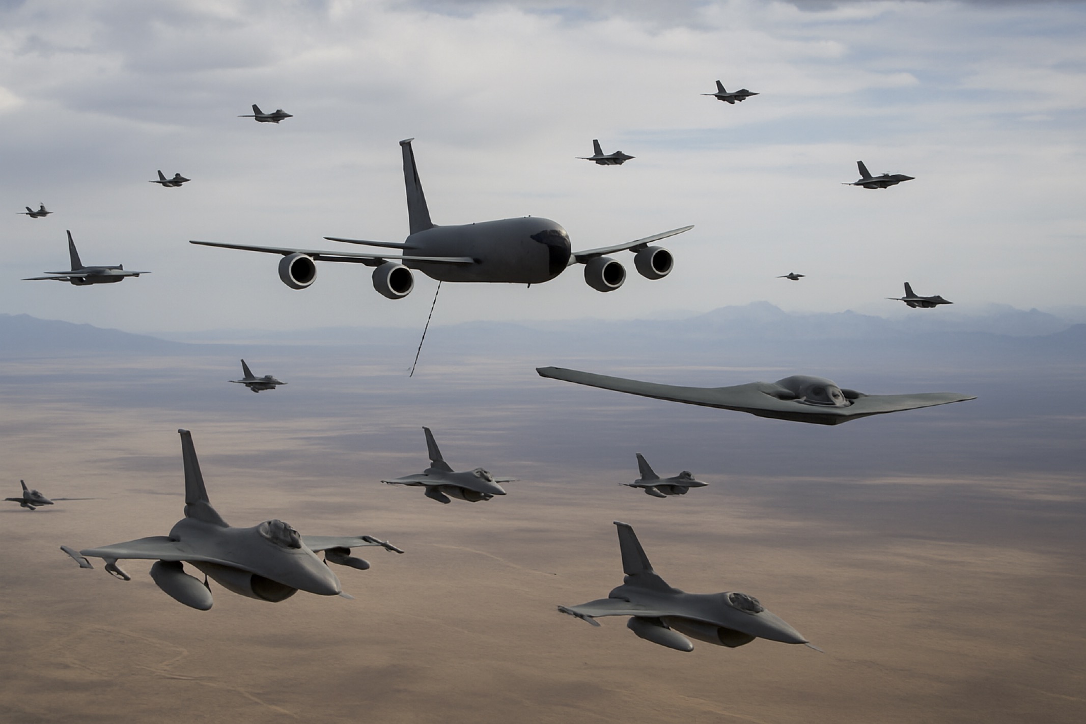 U.S. and U.K. Jets Mass in Middle East Amid Iran Strike Fears