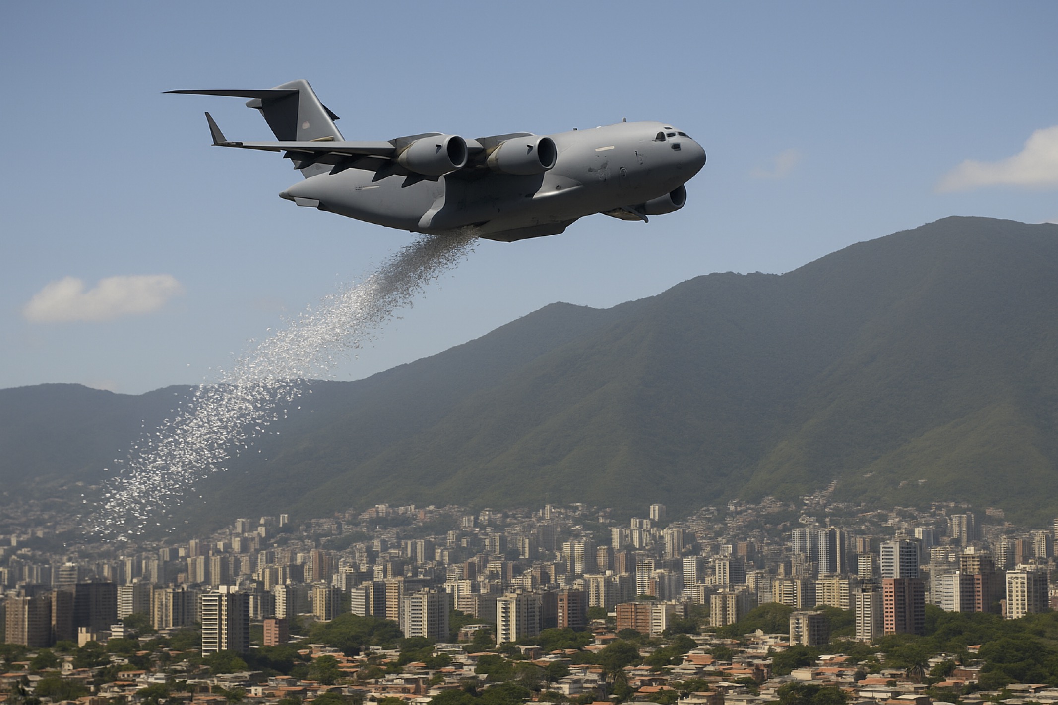 US Mulls Leaflet Drop Over Caracas