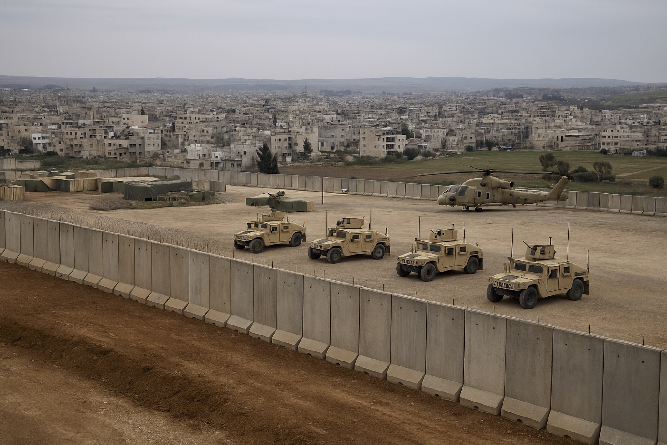 U.S. Sets Up Military Foothold in Damascus