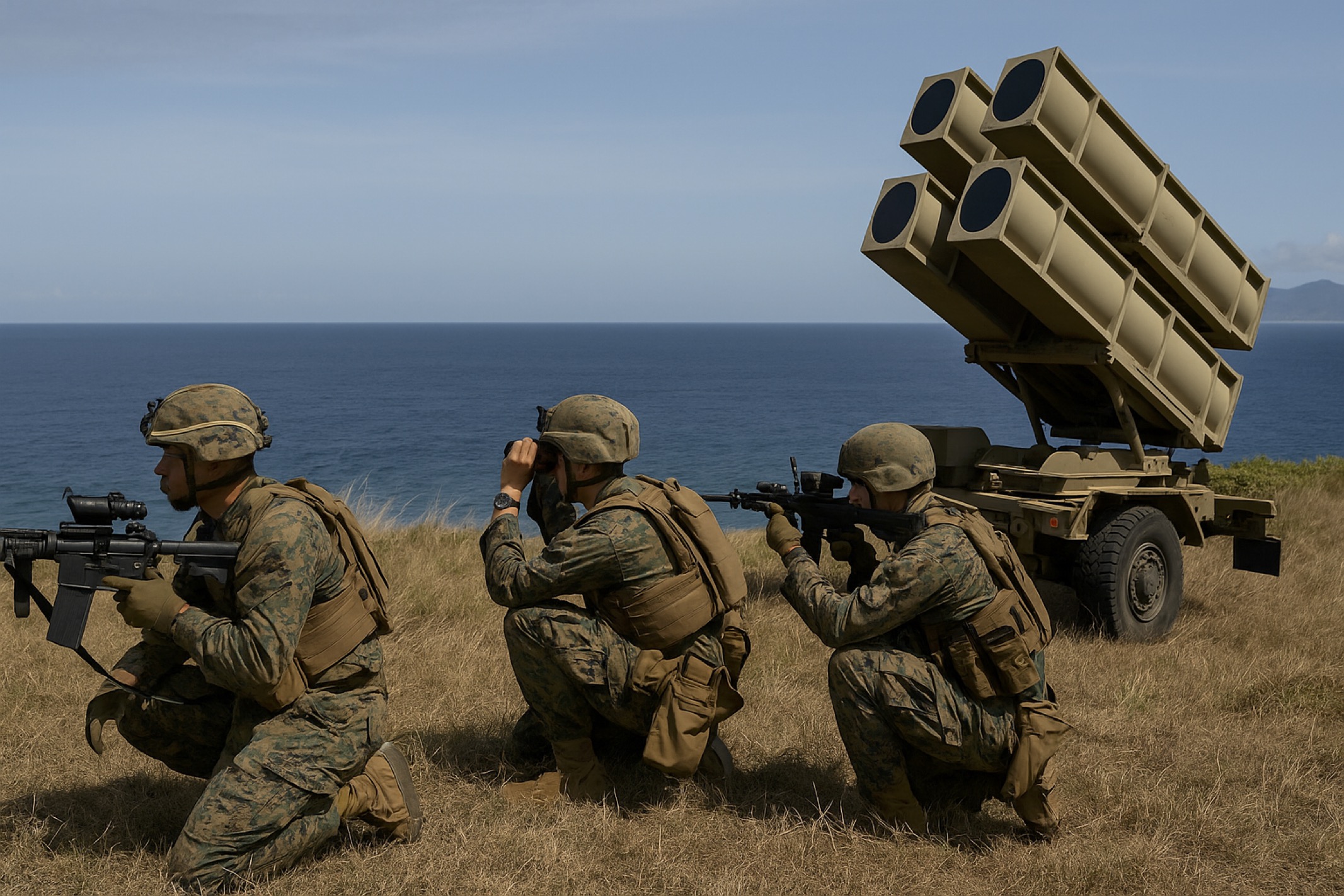 U.S. Troops Anchor Luzon Strait Defense