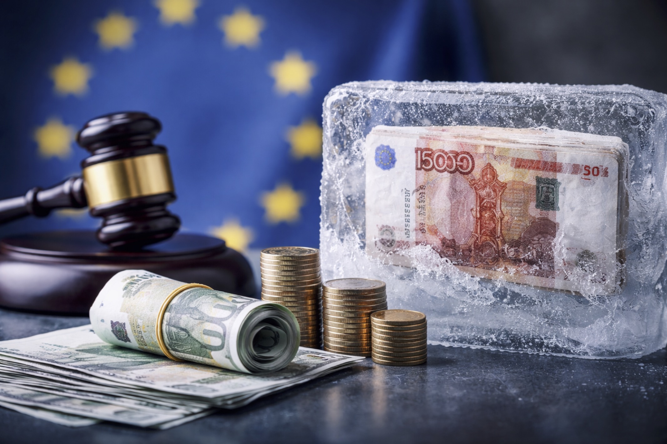 EU Eyes Reparations Loan Backed by Frozen Russian Assets