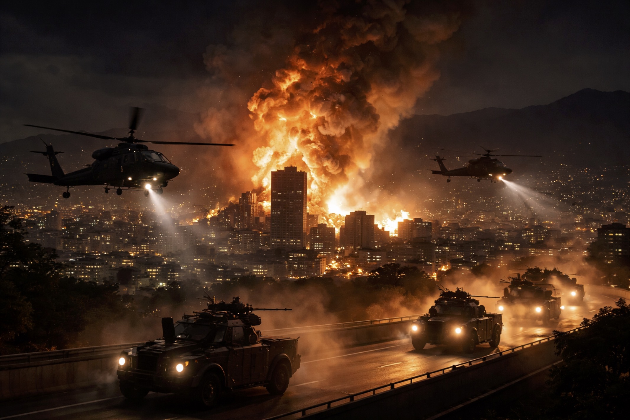 U.S. Seizes Maduro in Shock Venezuela Strike