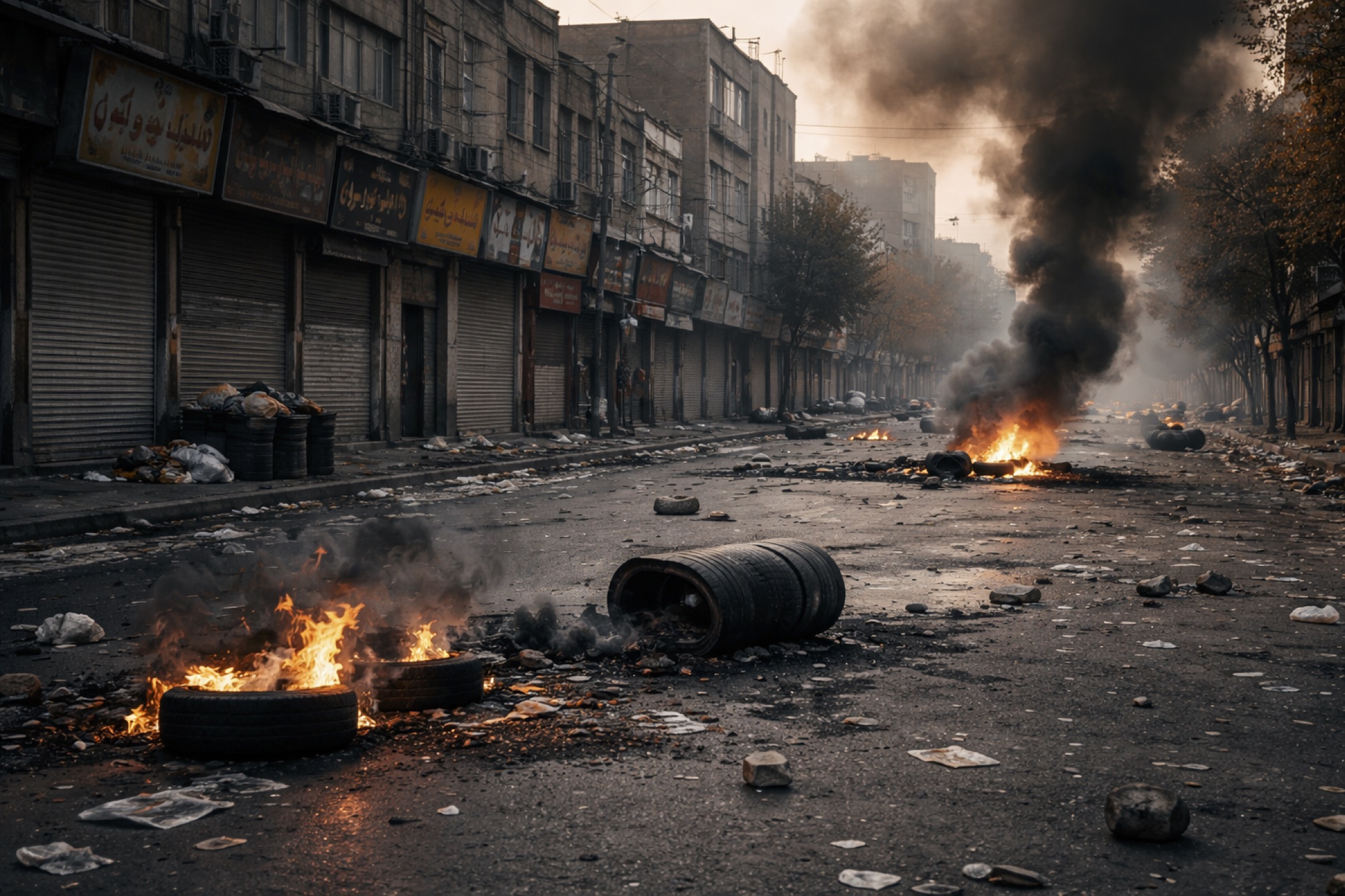 Iran Enters Nationwide Strike Phase