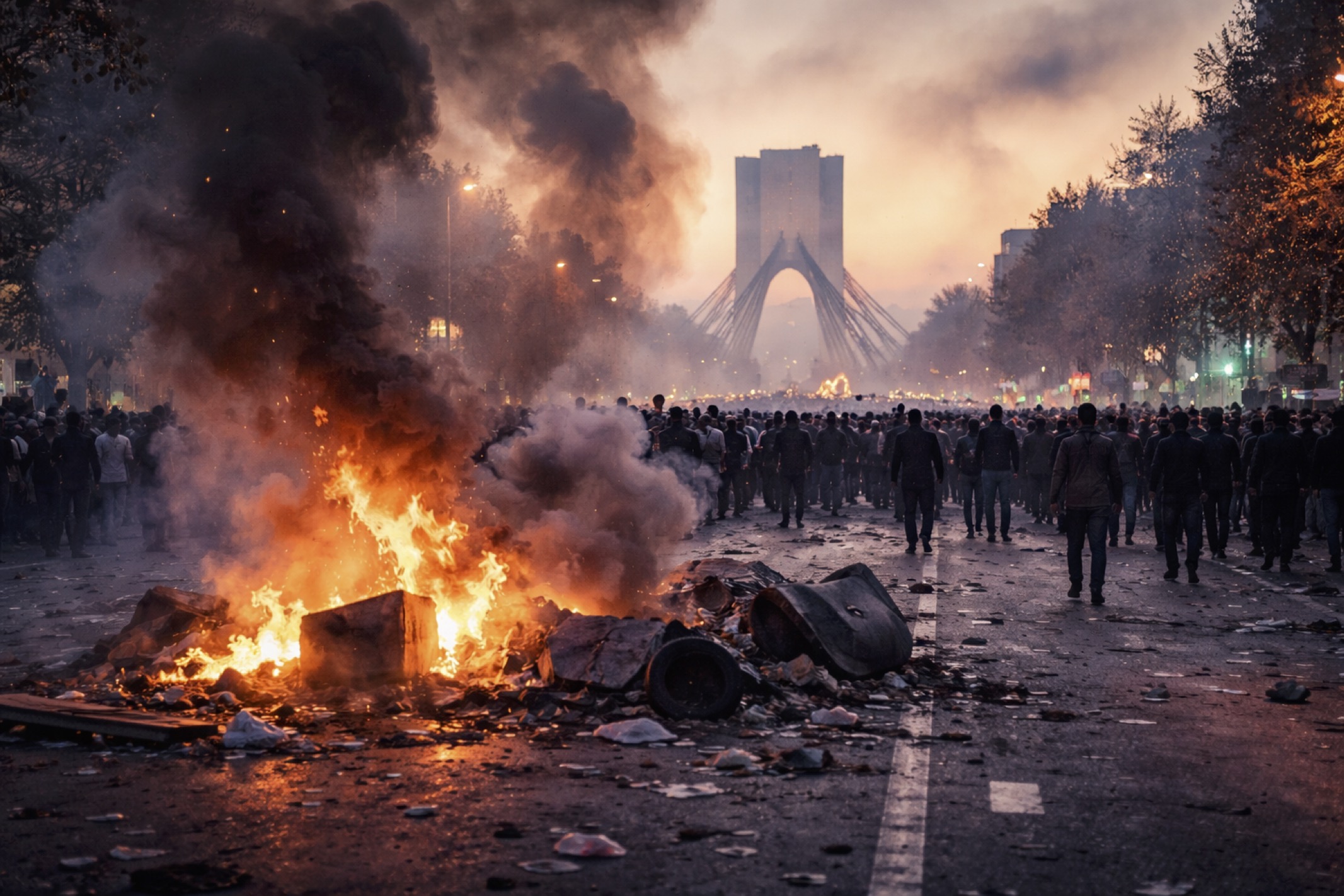 Trump Urges Iranian Uprising