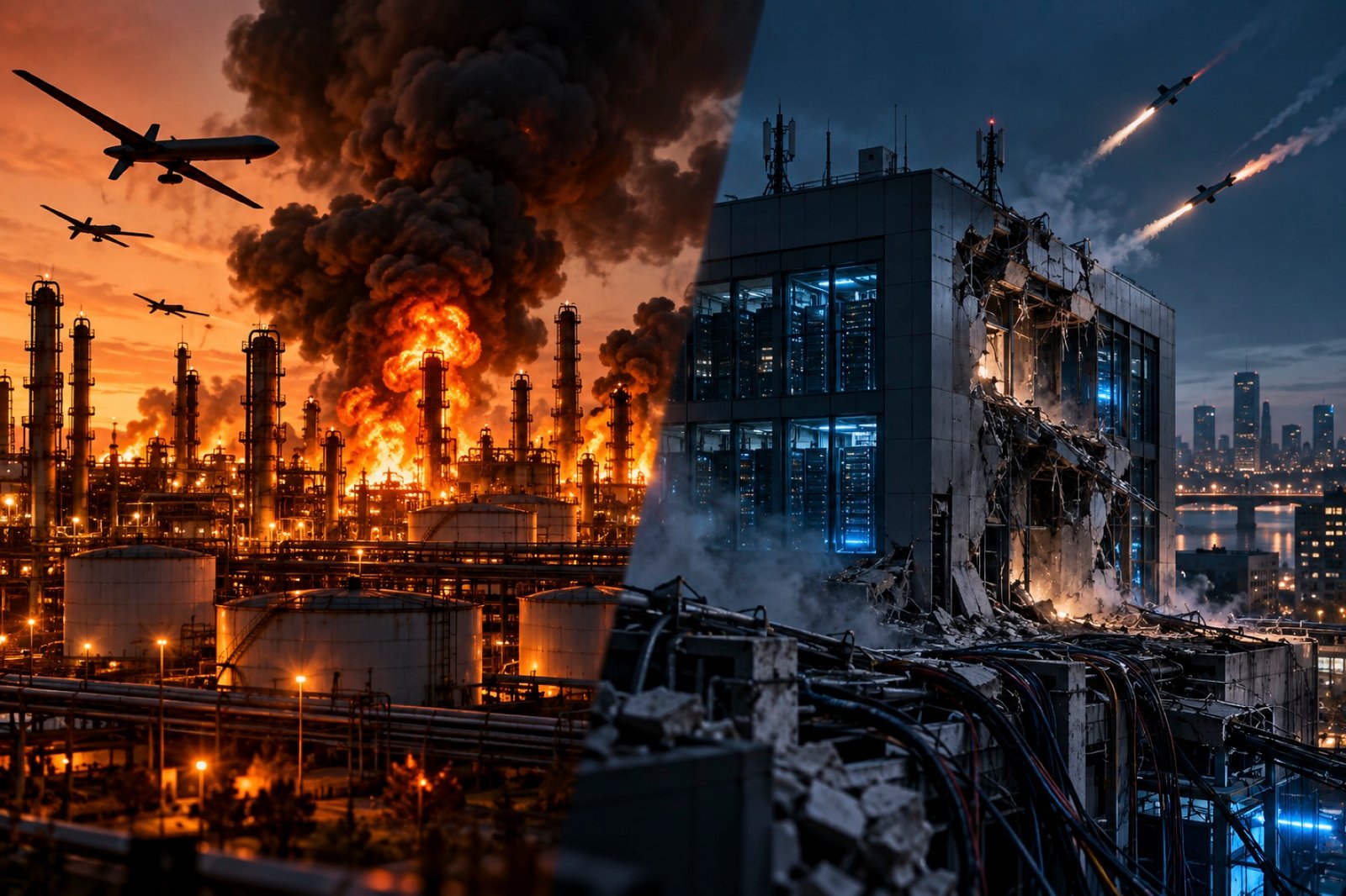 Ukraine Hits Fuel, Russia Hits the Network